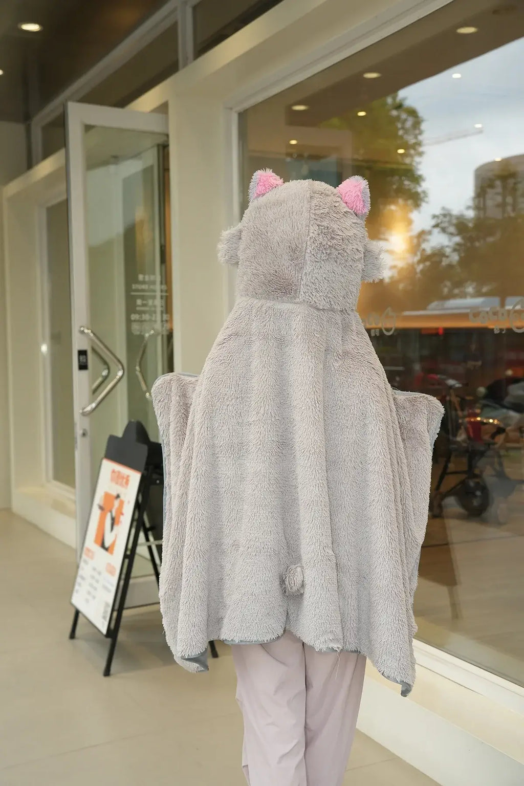 Inosuke Boar Head Plush Cosplay Neck Pillow | Travel