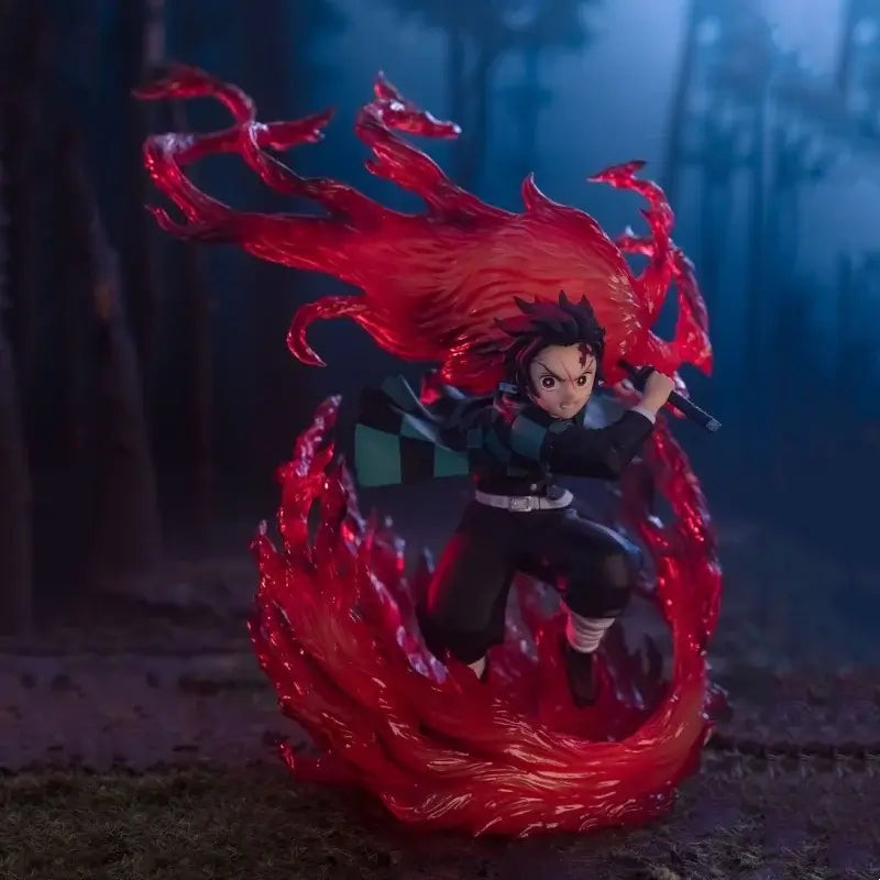 Tanjiro Hinokami Kagura Anime Figure | 21CM Demon Slayer