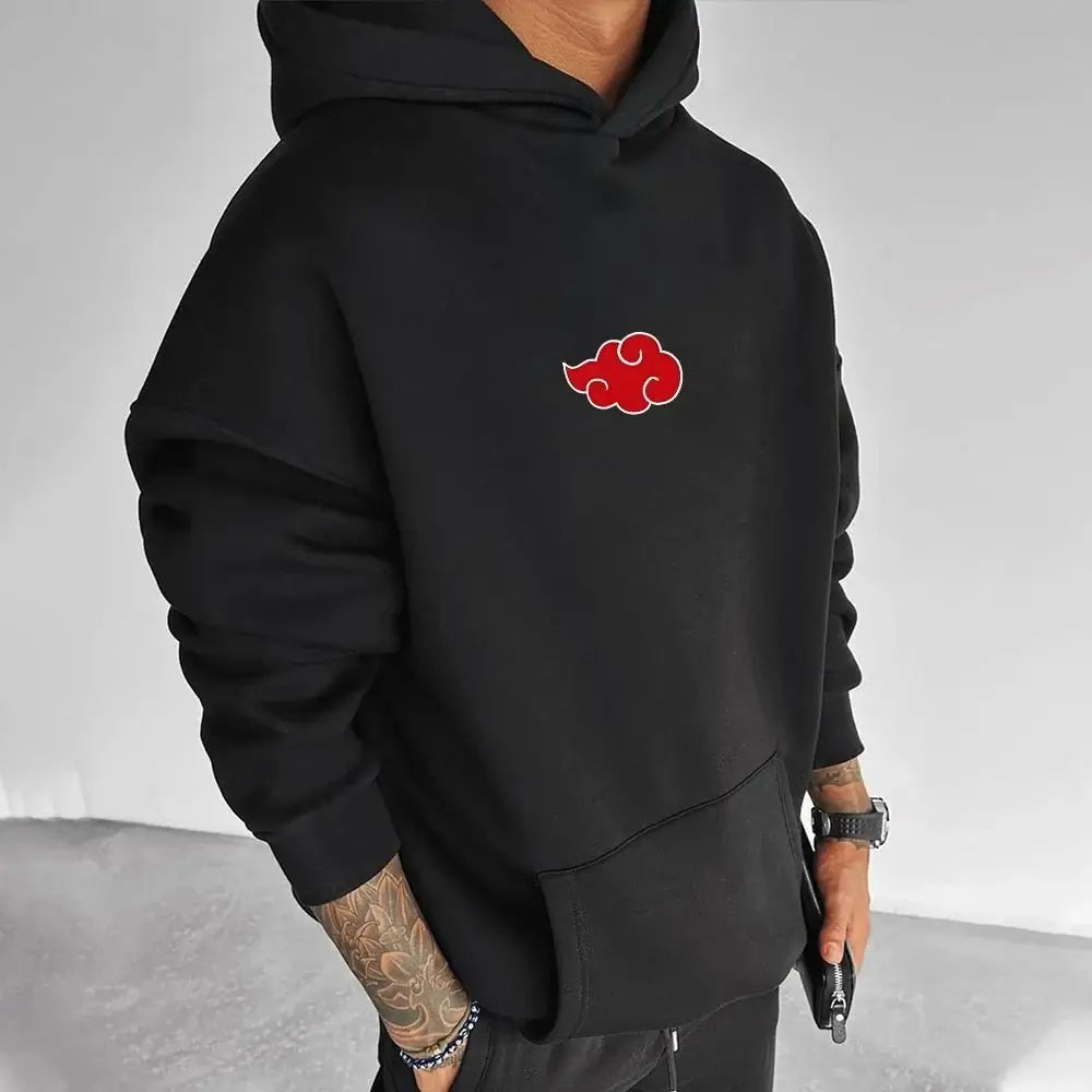 Naruto Sasuke Pure Cotton Anime Loose Hoodie | 2026