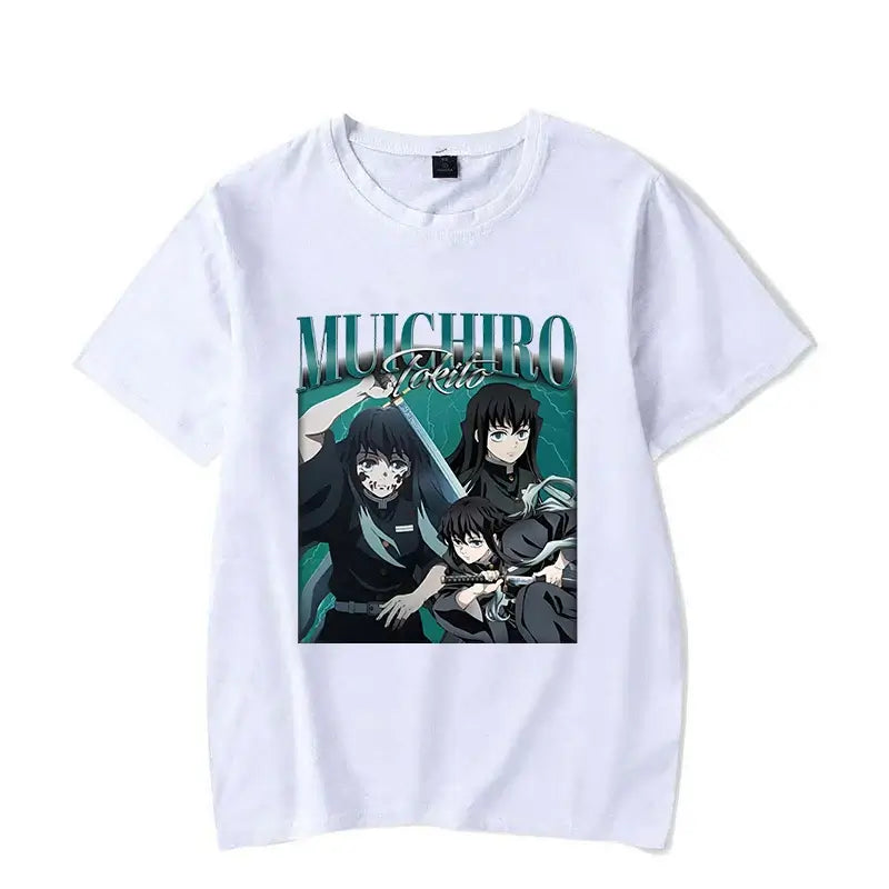 Tokitou Muichirou T-Shirts Demon Slayer Graphic Tee