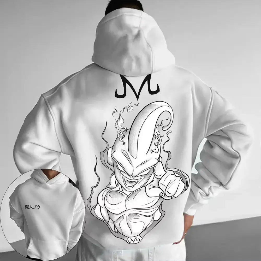 Majin Buu Hoodie: Dragon Ball Anime Parent-Child Sweater