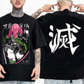 Demon Slayer Summer Parent-Child Cotton Tee | Anime Top