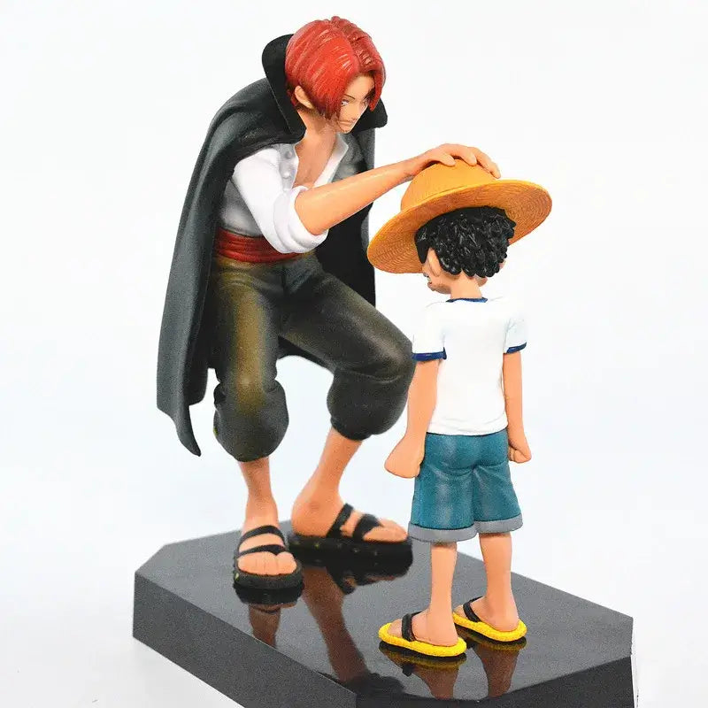 Shanks Luffy Action Figure: 18cm One Piece Anime Collectible Statue