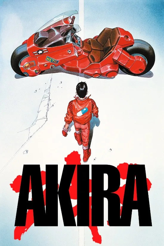 Poster Manga Page Akira 80s Wall Decor Vintage Comic Manga Japanese Animation Wall Decor Akira Comics Book Canvas Painting Gift