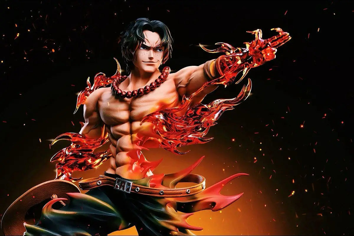 Portgas D Ace Action Figure | One Piece PVC GK Statue