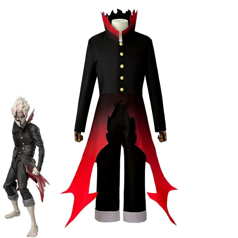 Dandadan Okarun Cosplay Costume Wig Suit | Halloween