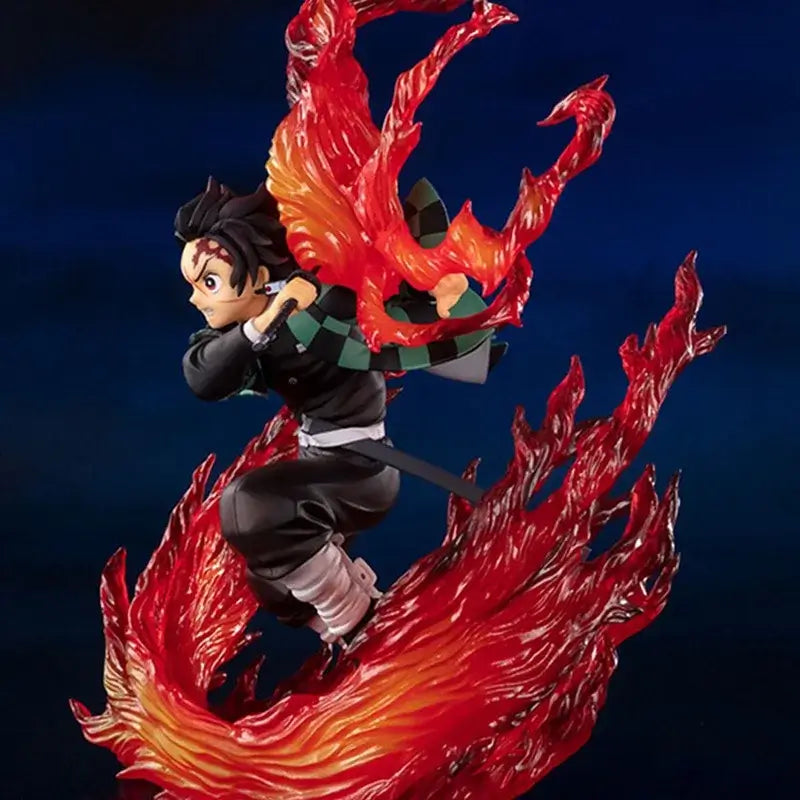 Tanjiro Hinokami Kagura Anime Figure | 21CM Demon Slayer