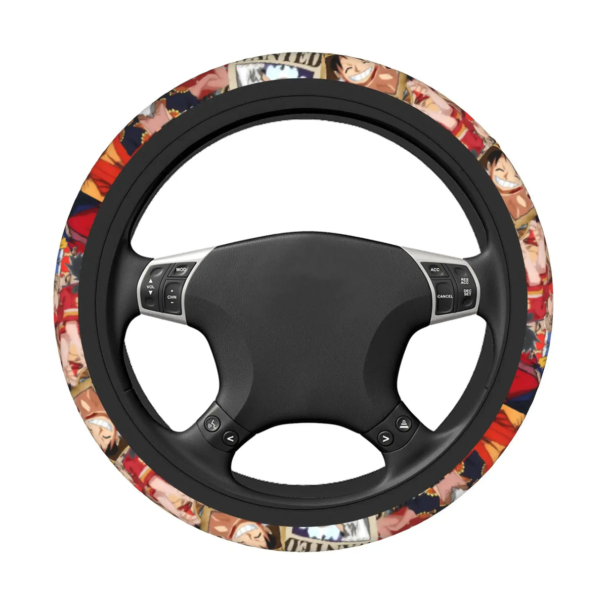 One Piece Luffy Anime Steering Wheel Cover | Car Accessory