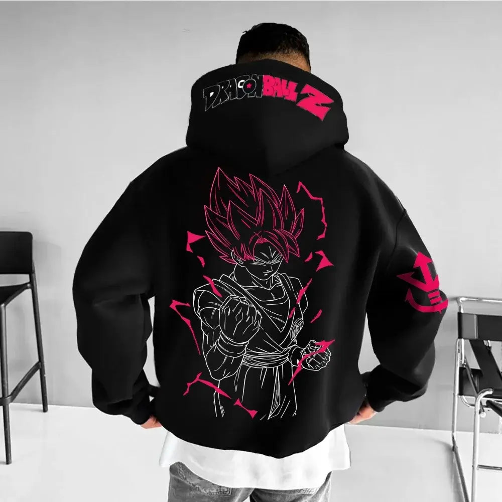 Dragon Ball Zamasu Goku Black Anime Hoodie | Parent-Child