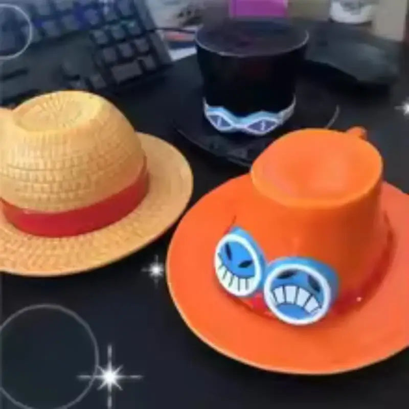 Luffy Ace Sabo Chopper Mug One Piece Ceramic With Saucer