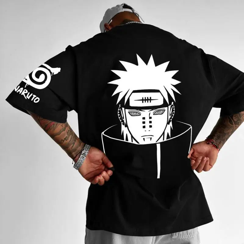 Itachi Akatsuki T-Shirt: Naruto Cotton Fitness Top