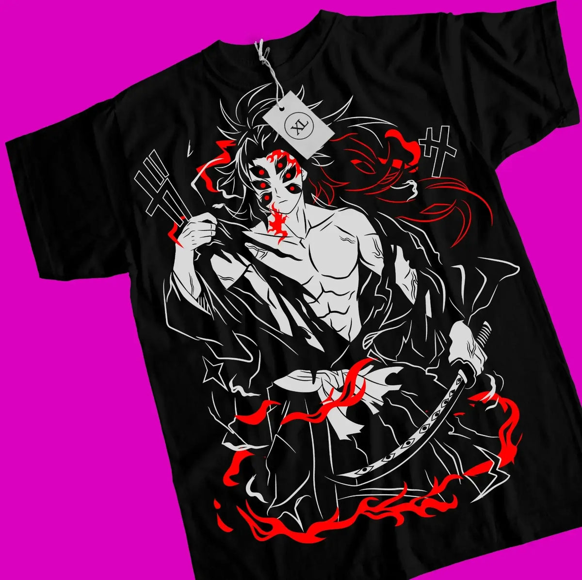 Hotaru Haganezuka T-shirt | Demon Slayer Y2K Top