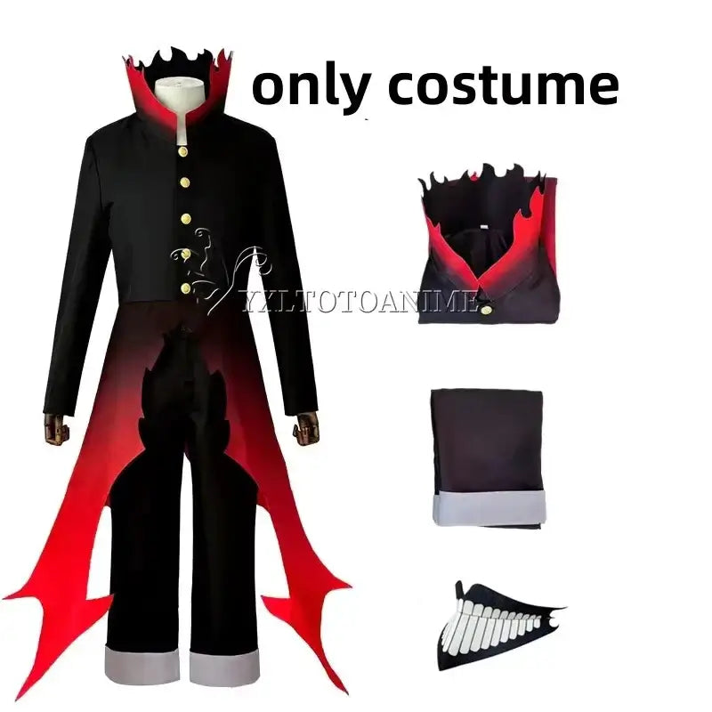 Dandadan Okarun Cosplay Costume Wig Suit | Halloween
