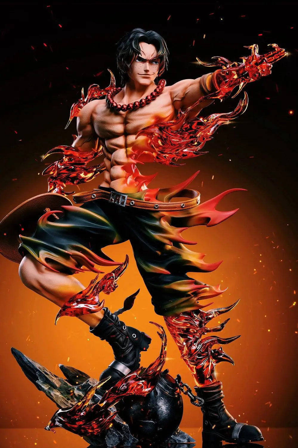 Portgas D Ace Action Figure | One Piece PVC GK Statue