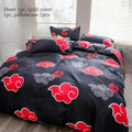 Naruto Akatsuki Bedding Set: Cute Anime Duvet Cover