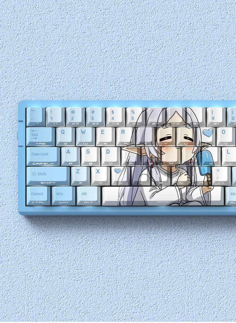 Miyu 129-Key OEM PBT Translucent Keycaps | Custom Mech