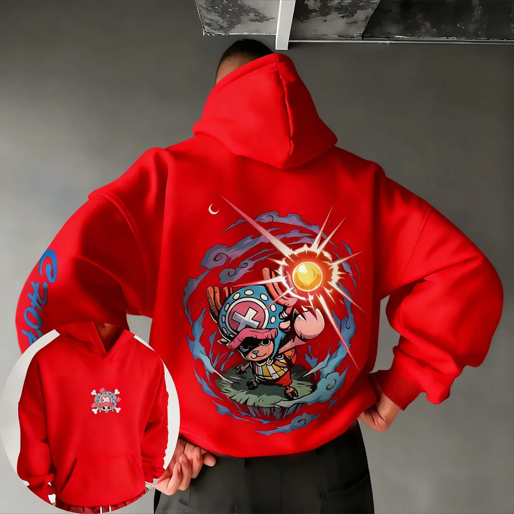 Tony Tony Chopper One Piece Cotton Anime Hoodie