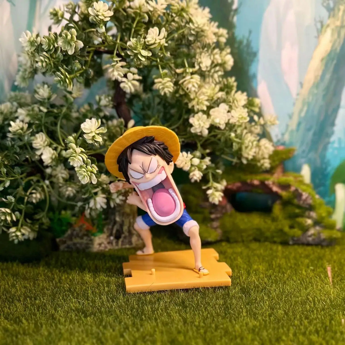 One Piece Hungry Trio Luffy Zoro Sanji Figure Set | 15CM
