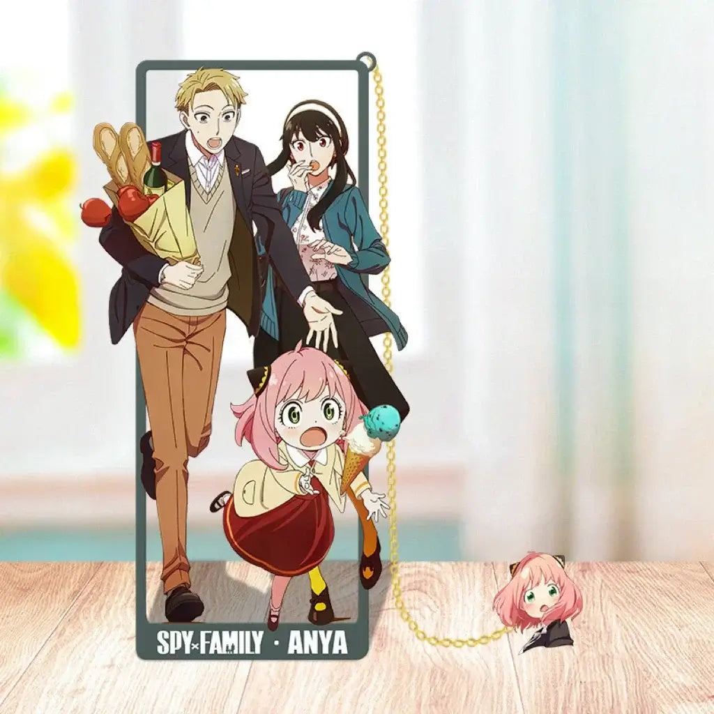 Spy x Family Metal Bookmarks: Premium Anime Gift