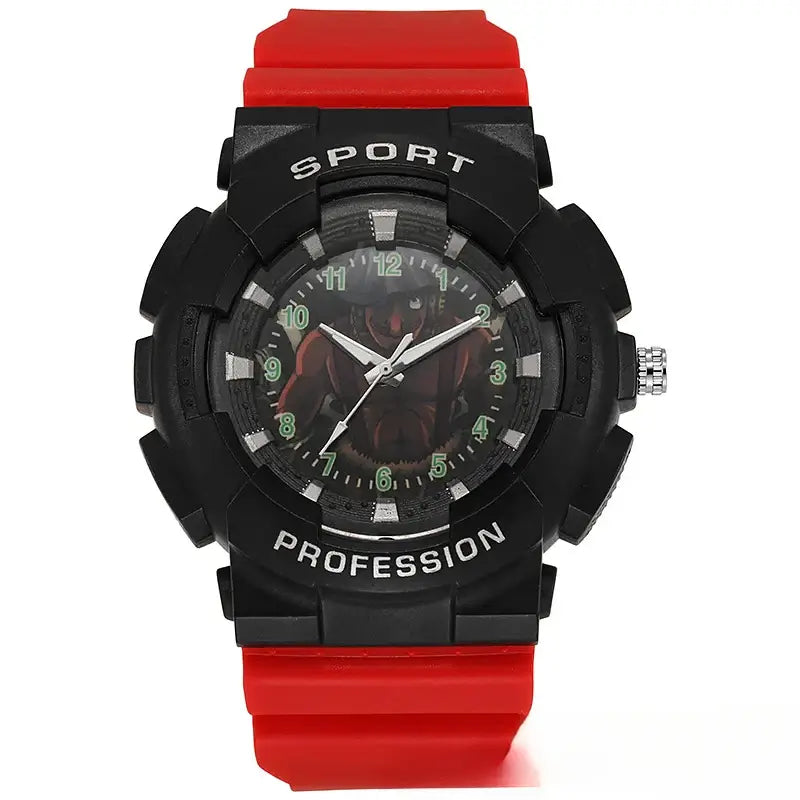One Piece Electronic Watch: Luffy Waterproof Kids Sport Toy