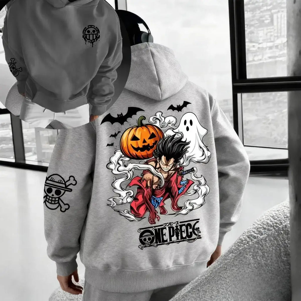 One Piece Halloween Hoodie Anime Cosplay Pullover