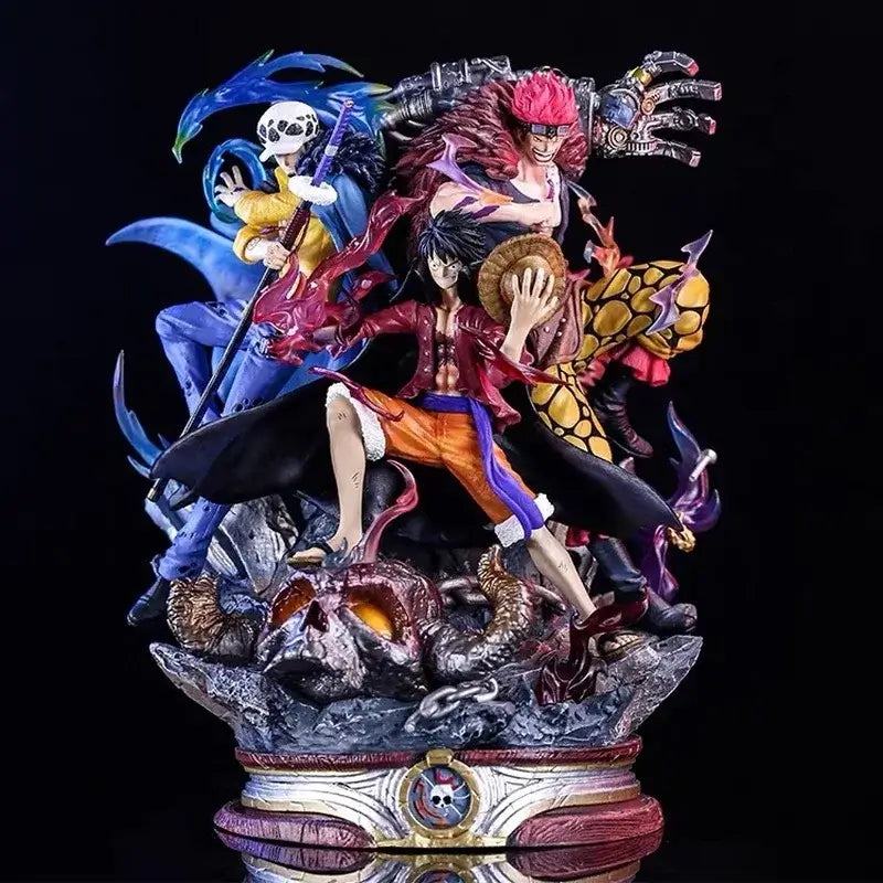 One Piece Onigashima Supernova Action Figures | Luffy Set