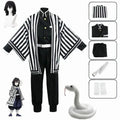 Iguro Obanai Cosplay Costume: Serpent Hashira Kimono Set