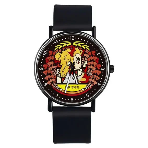 Demon Slayer Nezuko Sanemi Anime Student Analog Watch