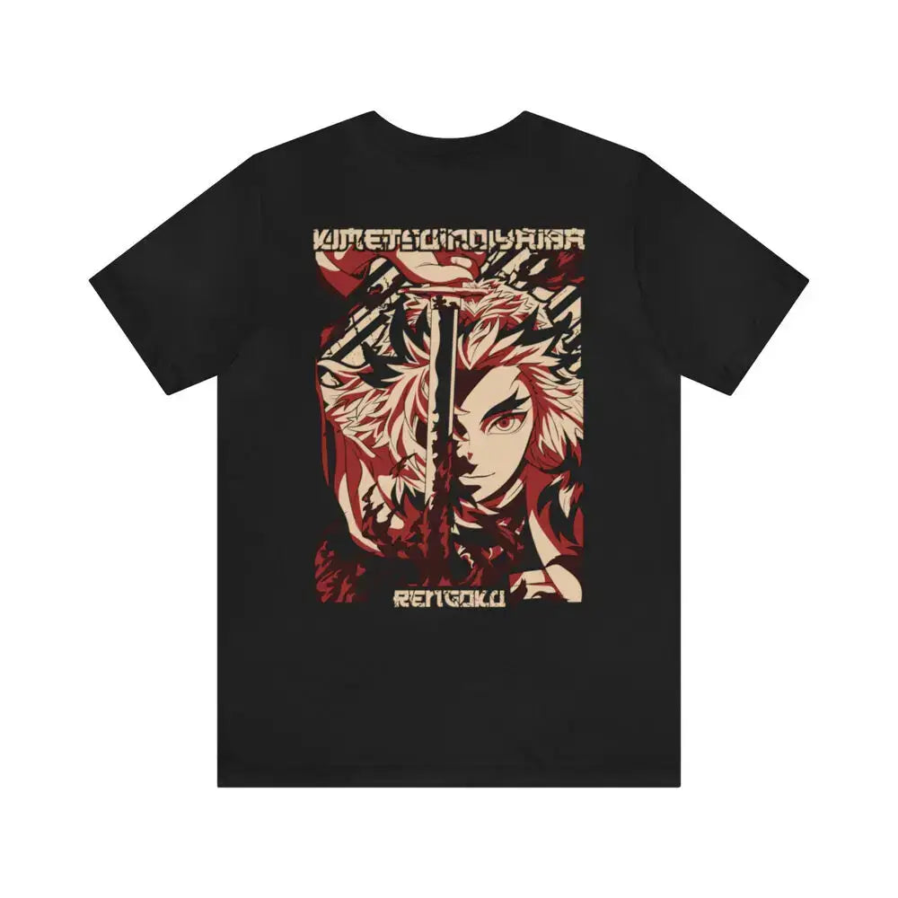 Rengoku Flame Hashira Graphic Tee Demon Slayer Shirt