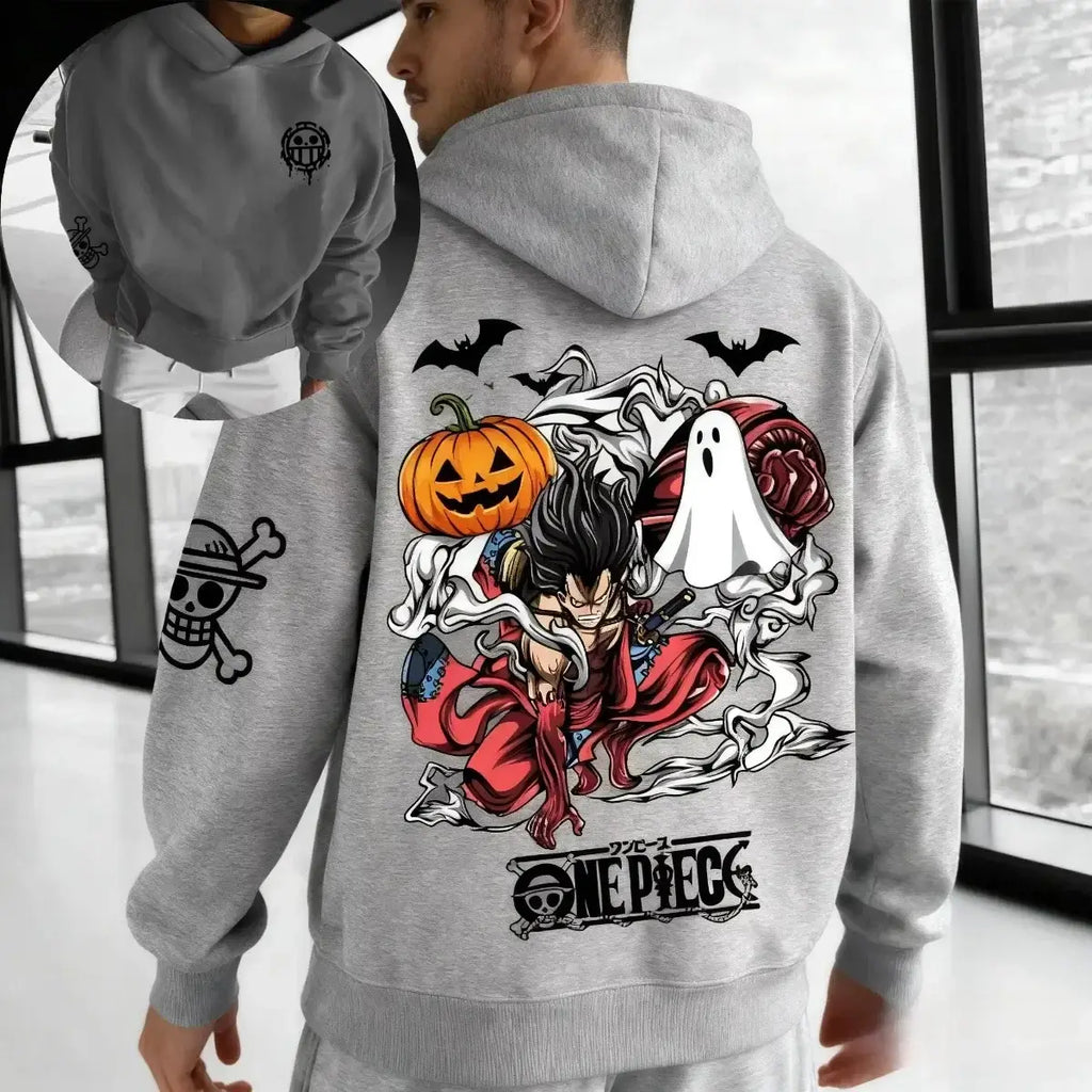 One Piece Halloween Hoodie Anime Cosplay Pullover
