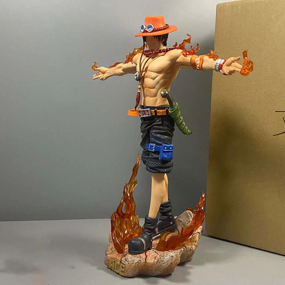 Portgas D. Ace Figure: 28cm One Piece Anime Statue