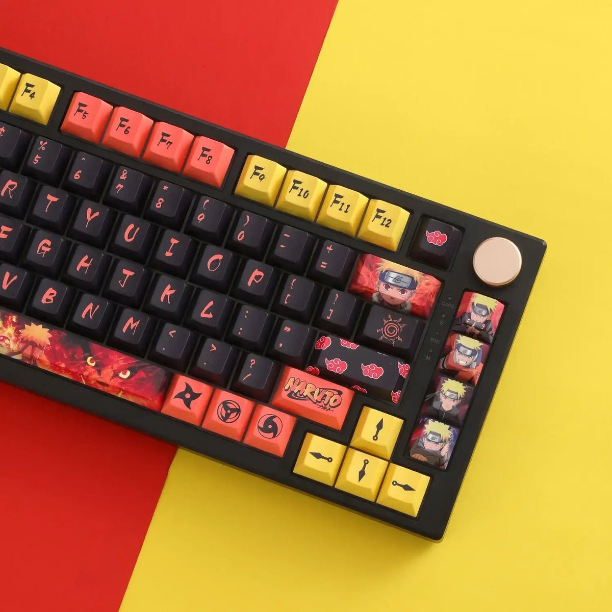 Naruto Uzumaki Translucent Mechanical Keyboard Keycap