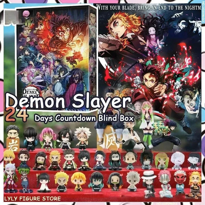 Demon Slayer Anime Advent Calendar | Christmas PVC Gift