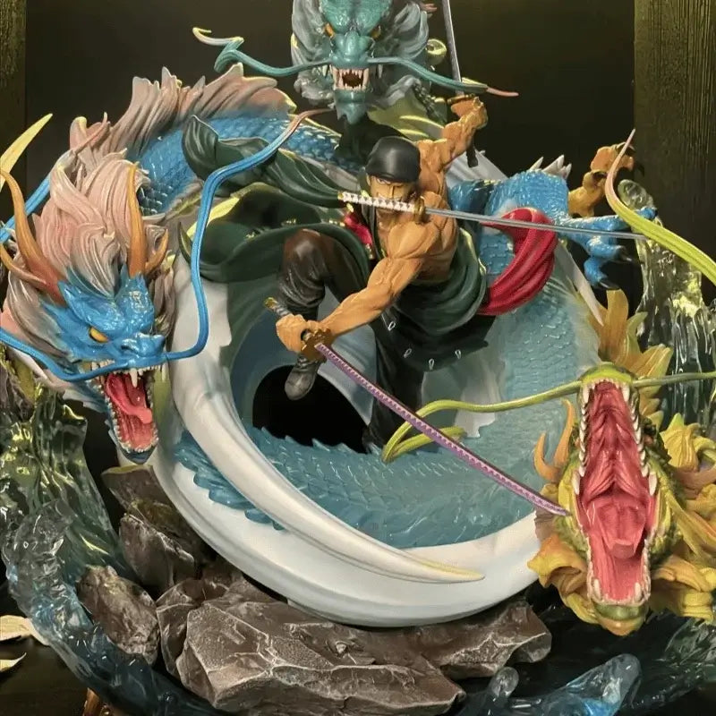 Roronoa Zoro Three Swords GK PVC Figure 23cm | Bandai
