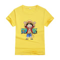 One Piece Anime Cotton T-shirt Cute Unisex Summer Top