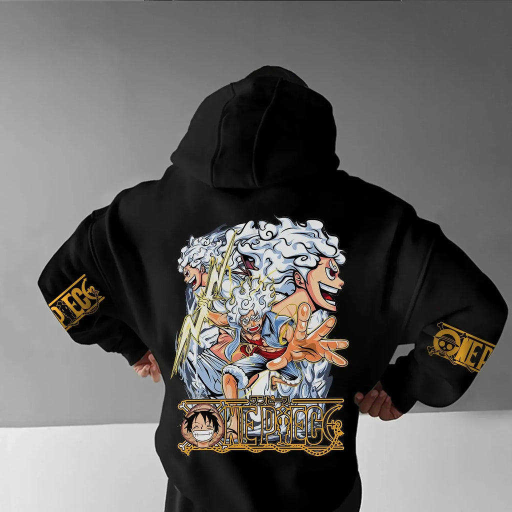 One Piece Hoodie 2025 Casual Cotton Sweatshirt