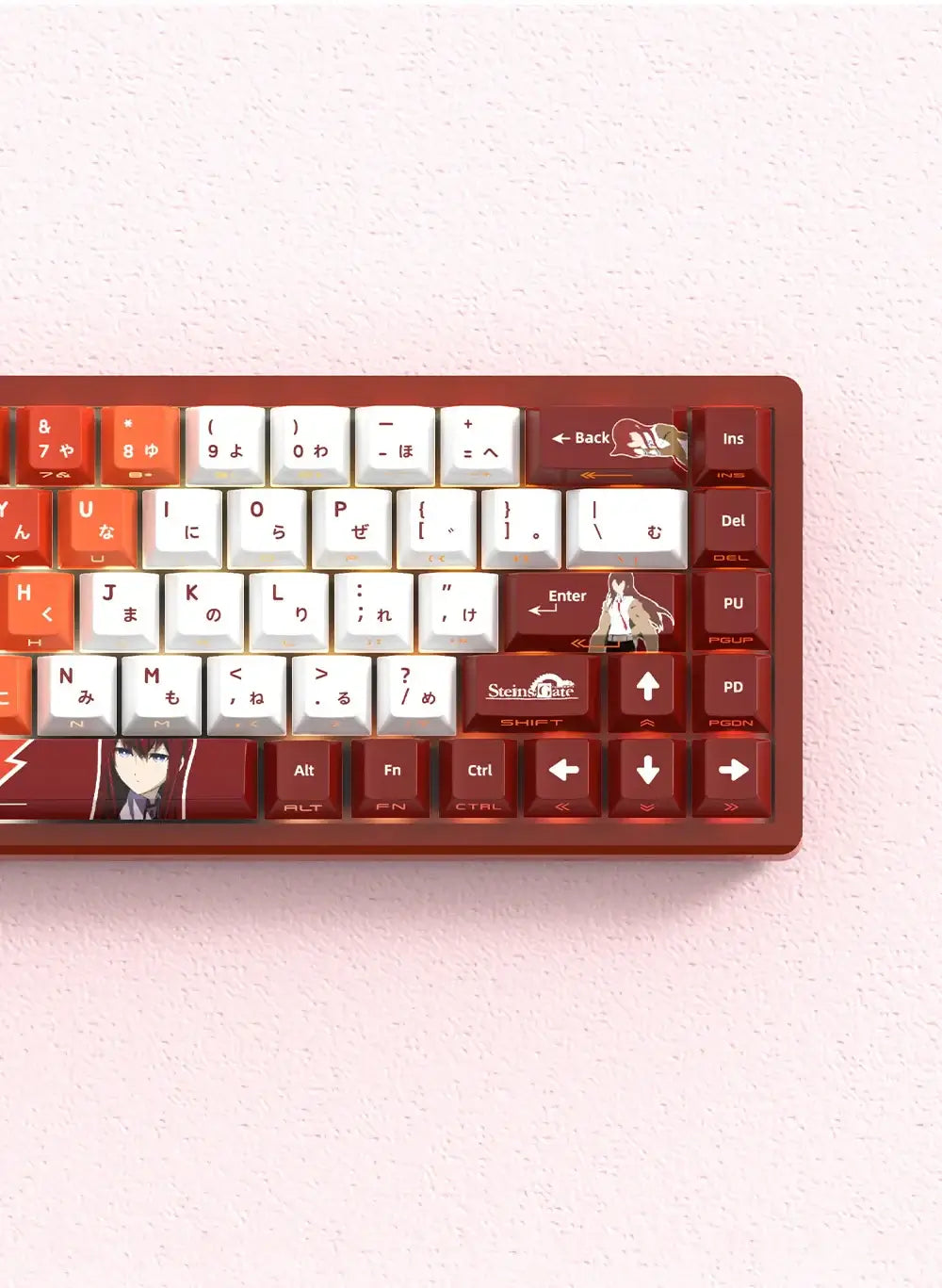 Miyu 129-Key OEM PBT Translucent Keycaps | Custom Mech