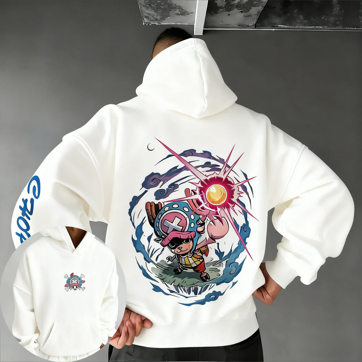 Tony Tony Chopper One Piece Cotton Anime Hoodie