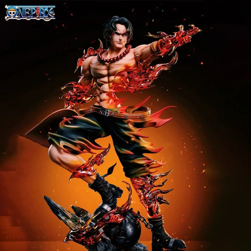 Portgas D Ace Action Figure | One Piece PVC GK Statue