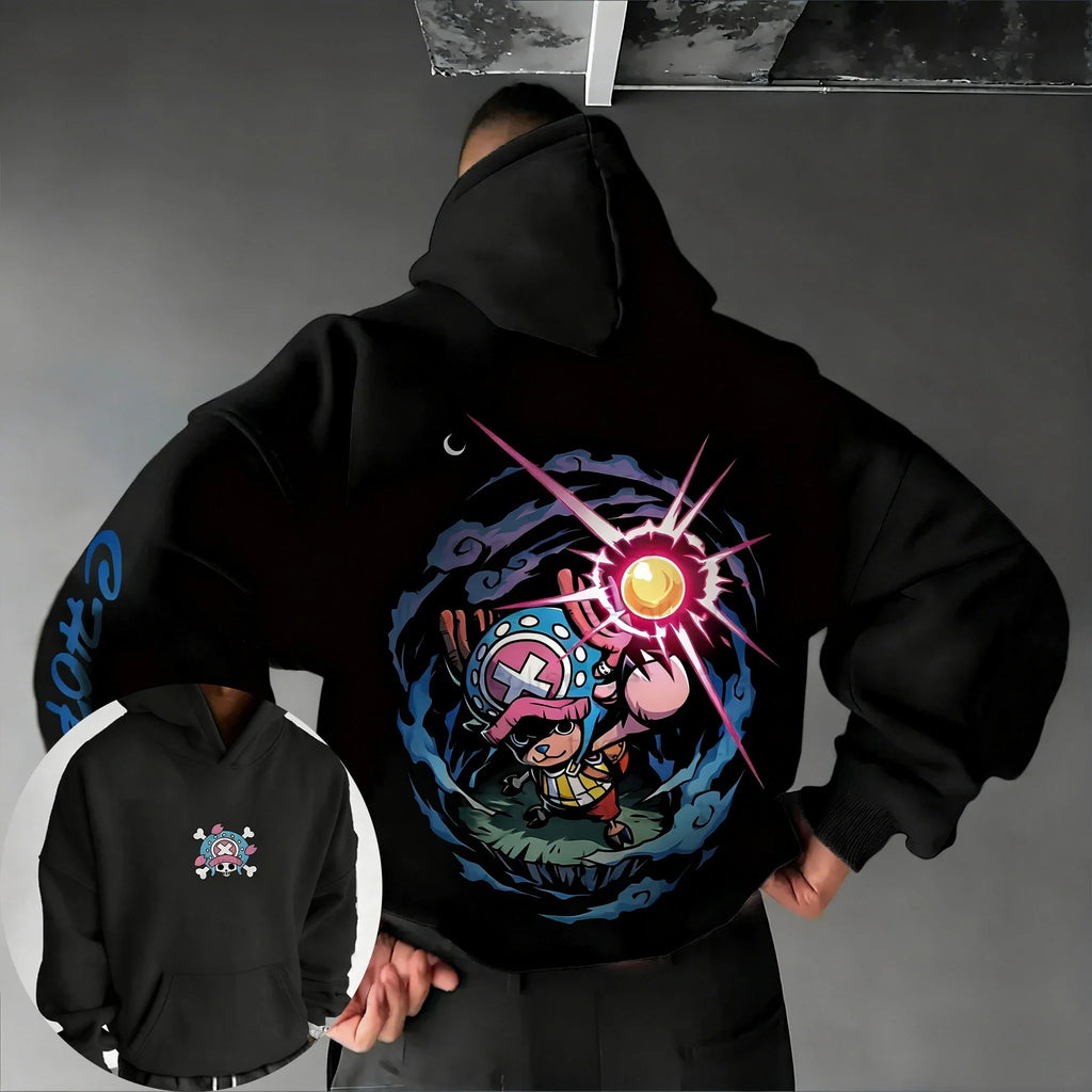 Tony Tony Chopper One Piece Cotton Anime Hoodie