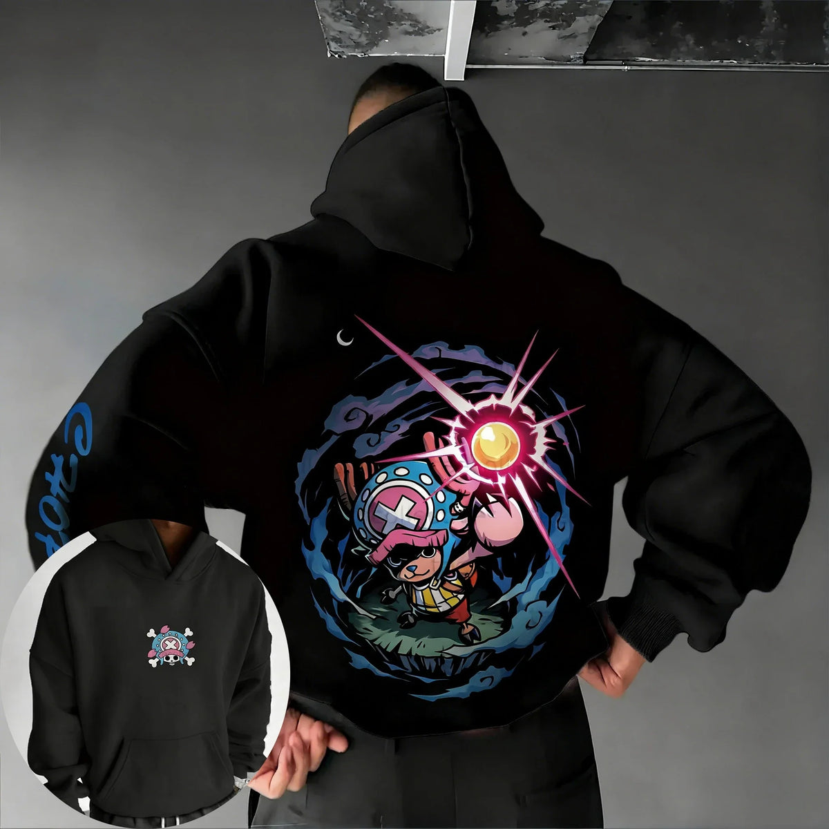 Tony Tony Chopper One Piece Cotton Anime Hoodie