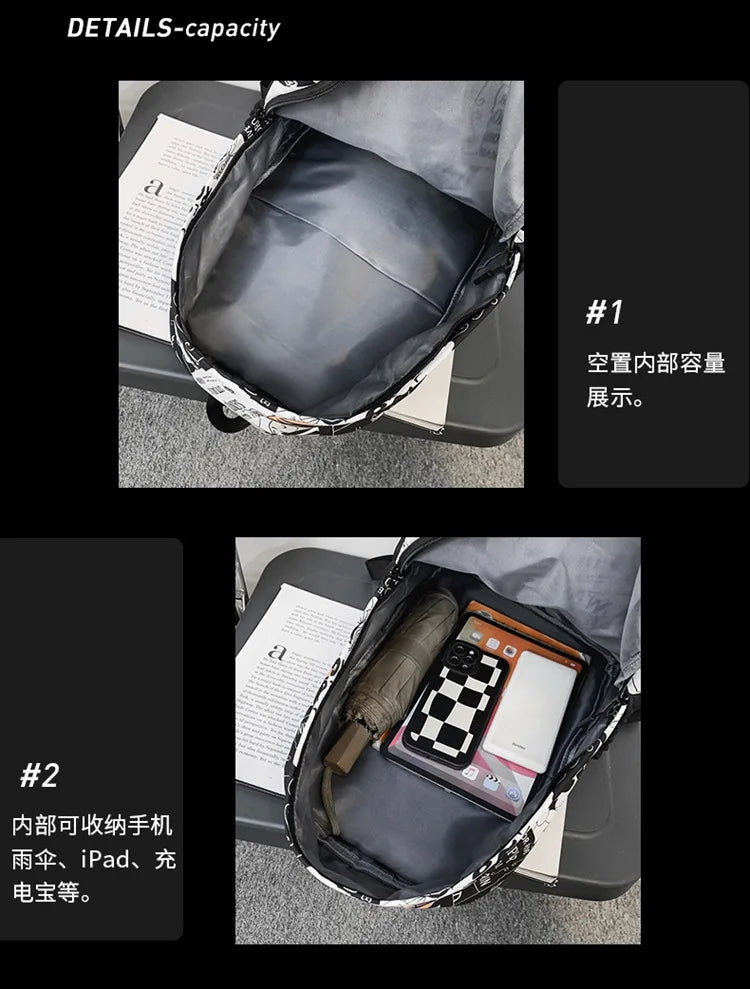 One Piece Luffy Anime Backpack | School Laptop Travel Bag