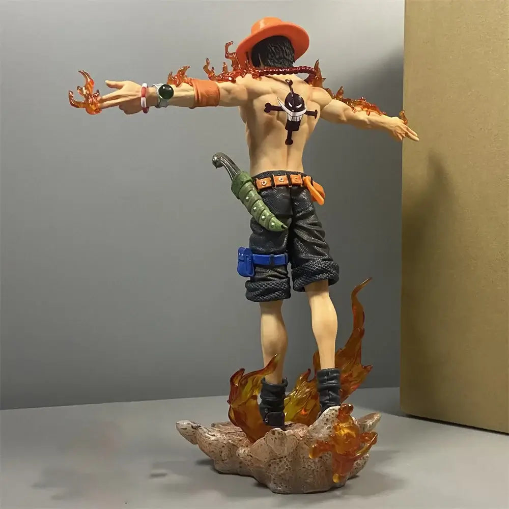 Portgas D. Ace Figure: 28cm One Piece Anime Statue