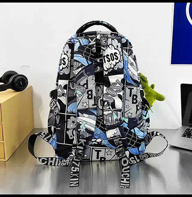 One Piece Luffy Backpack: High-Capacity Anime School Bag