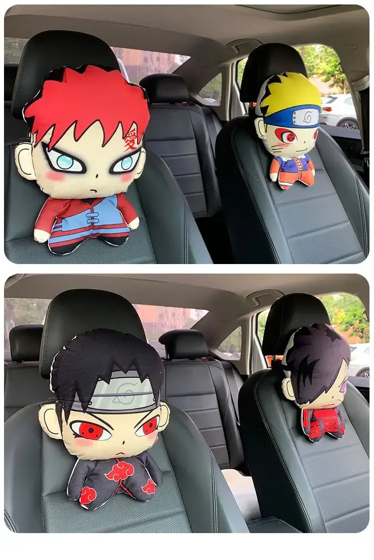 Naruto Anime Car Neck Pillow Headrest | Anti-Fatigue Gift