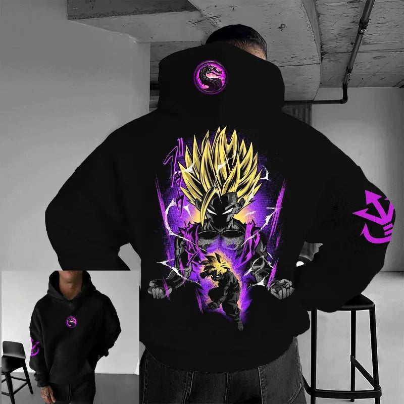 Dragon Ball Majin Buu Pink Oversized Hoodie | Kawaii Anime