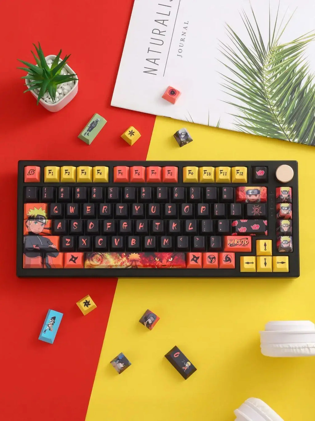 Naruto Uzumaki Translucent Mechanical Keyboard Keycap