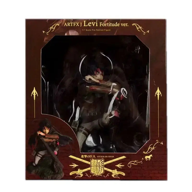 Levi Ackerman Battle Damage PVC Figure 18cm | Bandai