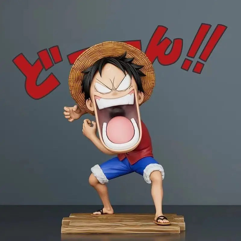 One Piece Hungry Trio Luffy Zoro Sanji Figure Set | 15CM