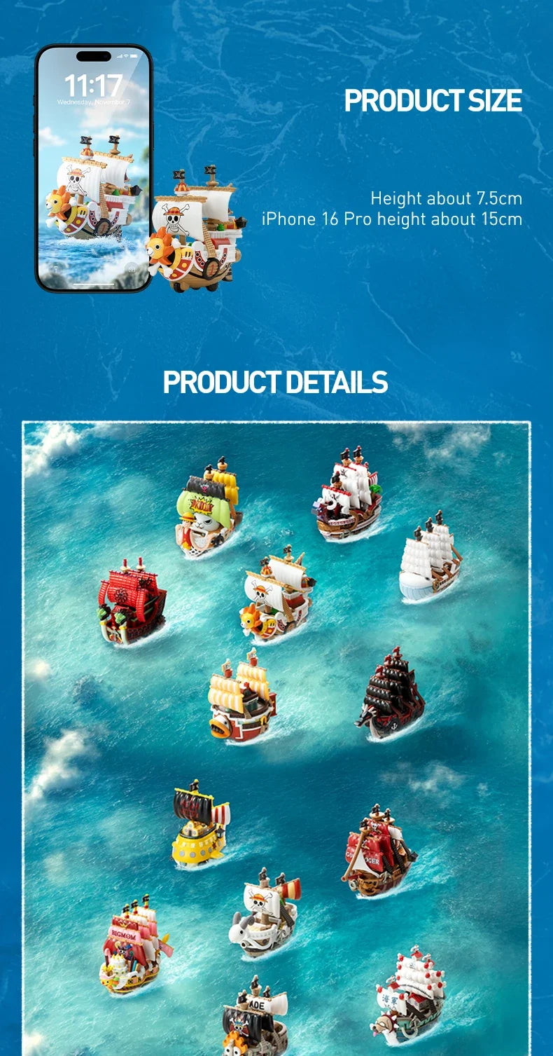 Pop Mart One Piece Vehicles: Grand Line Blind Box Series
